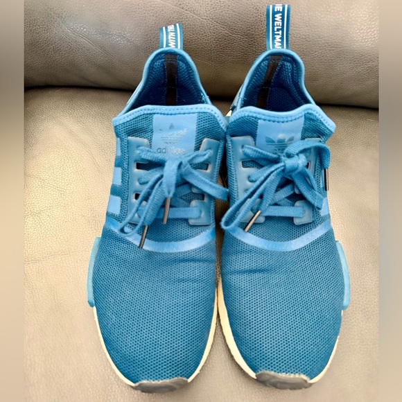 Adidas Blue NMD Sneakers - Size 10 - Picture 4 of 4